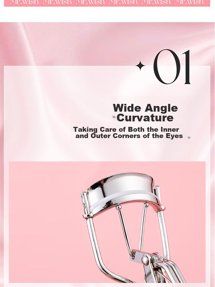 Xinyuanxiansheng Eyelash Curler, Long-Lasting Wide-Angle Curler for Beginners, Doesn't Pinch Eyelids 5