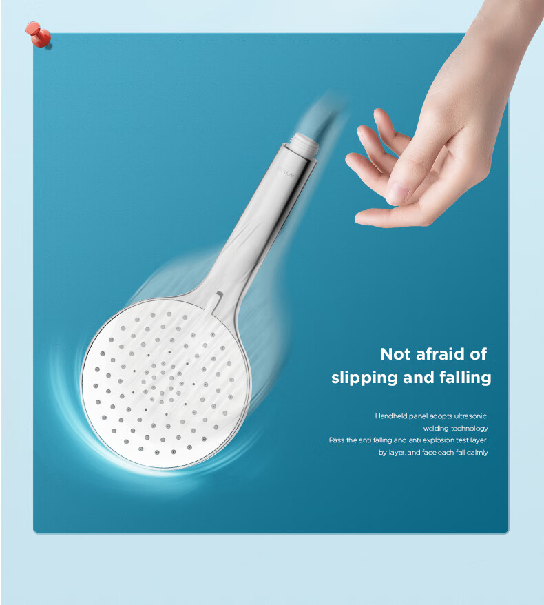 ARROW Bathroom Shower Head Pressure-Boosting Water-Saving Red Dot Award Back Spray Handheld AE58125CP 16