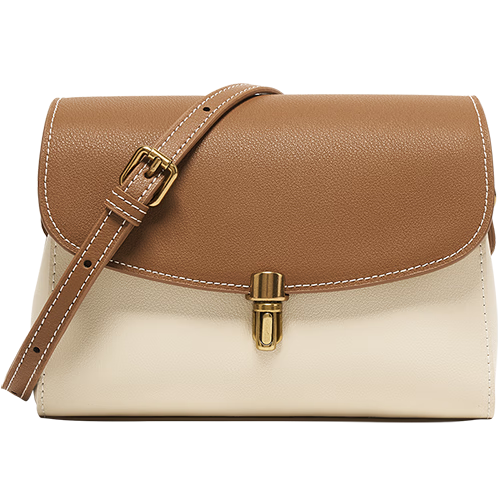 Aokang Women's Handbag, Cowhide Leather, 2026 New Trendy Small Square Bag, Light Luxury Crossbody Shoulder Bag, Birthday And 520 Gift for Girlfriend Or Wife