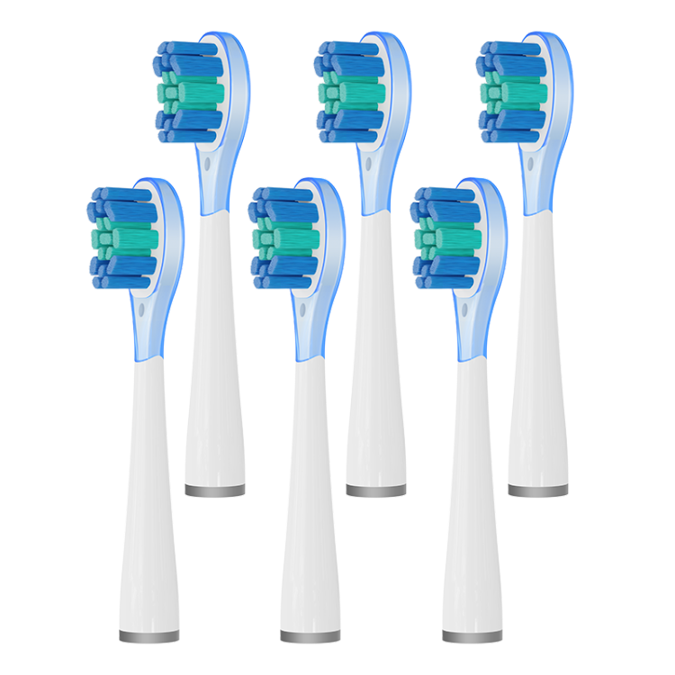 Dong Nai Lun Compatible with Usmile Electric Toothbrush Heads Y30, Y30PRO, Y20, Y10, P10, P20PROX, T10, P1, P3 Adult Soft Bristles, Resin-Coated, Anti-Fading, Anti-Gnawing