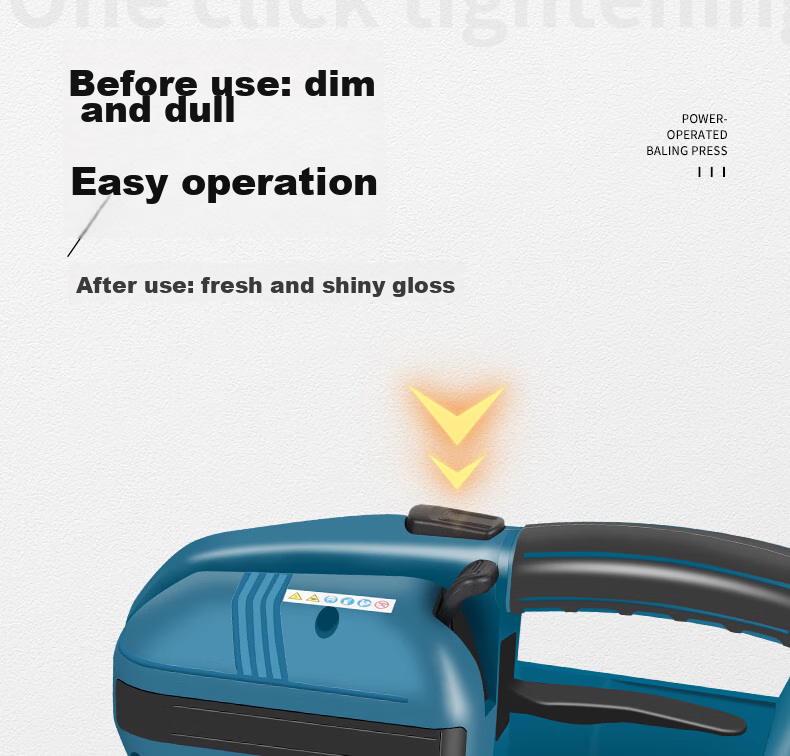 Yifei Electric Strapping Machine, Plastic Steel Strap Bundling Machine, Handheld Hot Melt Buckle-Free Strapping Device, Brickyard Wood Pallet Strapping And Bundling All-In Machine, V2 One Battery One Charger [Beijing Warehouse Fast Delivery] 3