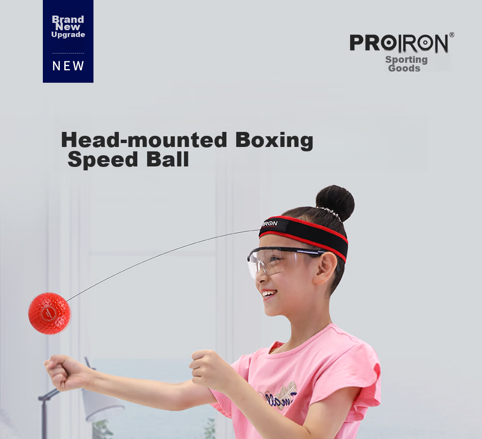 PROIRON Puli'ai Boxing Speed Ball Reaction Ball Training Device Head-Mounted Rebound Children's Boxing Trainer 3-Ball Model 1