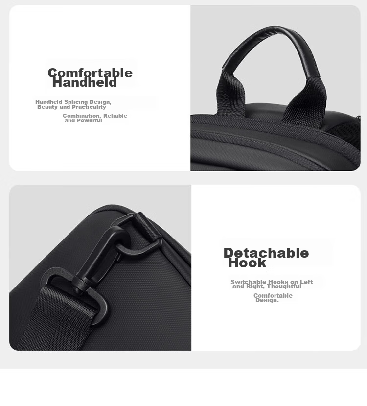 GOLF Chest Bag, Men's Shoulder Crossbody Bag, Phone And IPad Bag, Business Casual USB Interface Travel Sports Mini Backpack 26