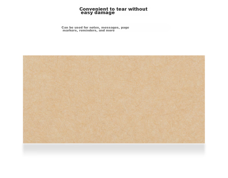 STICKN 100 Sheets 76x76mm Kraft Paper Sticky Notes Memo Pad Notepad 31096 5