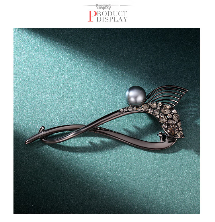 CHIMERA [You'll Always Have Me] Fish Tail Hair Clip, High-End Hairpin, Back of Head Twist Clip, Hair Accessory, Birthday Gift for Wome 4