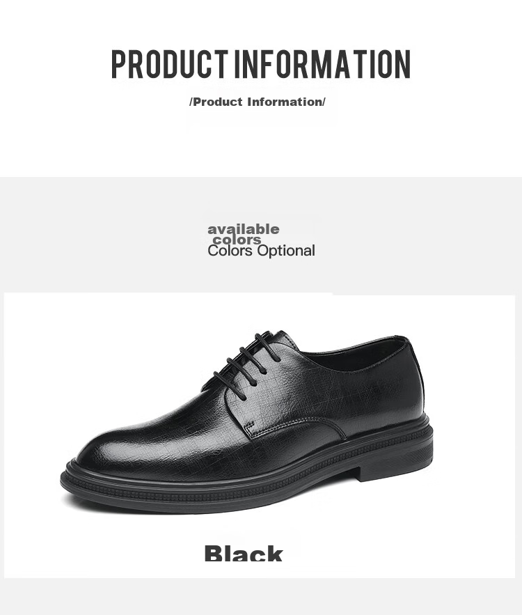 CARTELO Leather Shoes for Men, Derby Shoes, Dress Shoes, Business Formal Wear, Genuine Leather, Height-Increasing, 2026 New Style, Casual Wedding Groom Breathable Shoes 16