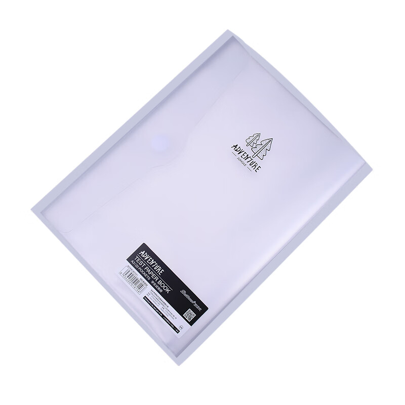 Bailiwen B3232 Transparent White A3 Student Exam Paper Storage Folder, 20 Pages Folded Loose-Leaf Document Folder, Sheet Music Storage Folder, Certificate Collection Folder, Prenatal Report Storage Folder