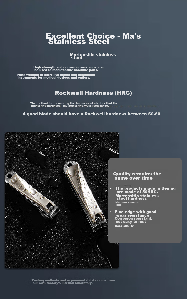 JD Original Fengren Pro Nail Clipper, German Precision Nail Scissors, Stainless Steel Nail Clippers, Manicure Set with High Hardness, 3-Piece Set 5