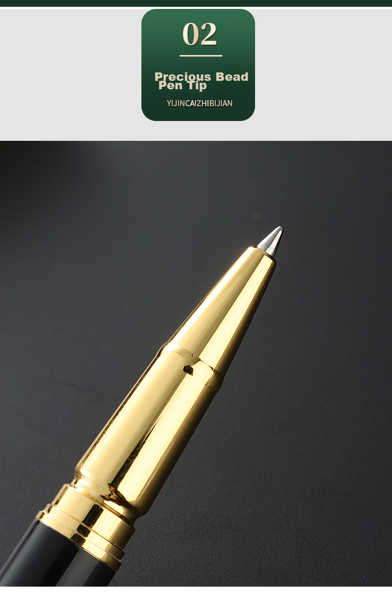 HERO Ballpoint Pen, Stylish Stationery for Men And Women, Business Office Personalized Signature Pen, 7006 Black 4