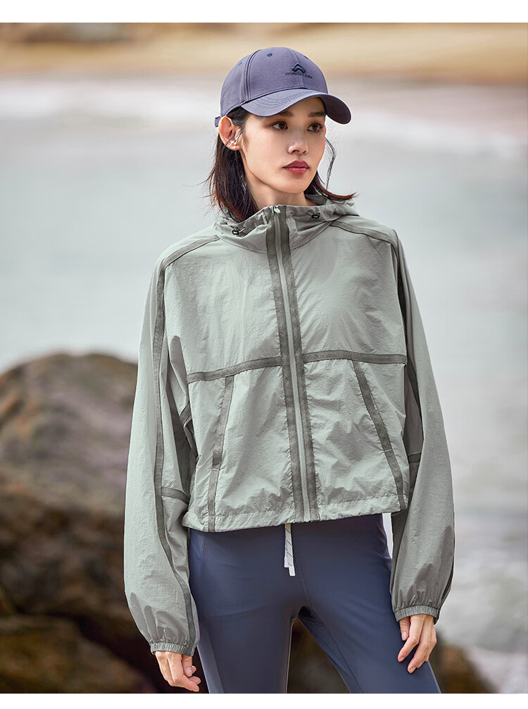 Pioneer Camp Butterfly Breathable Sun Protection Clothing for Women, Summer Outdoor New UPF50+ Sun Protection Garment, UV-Resistant Lightweight Jacket 15