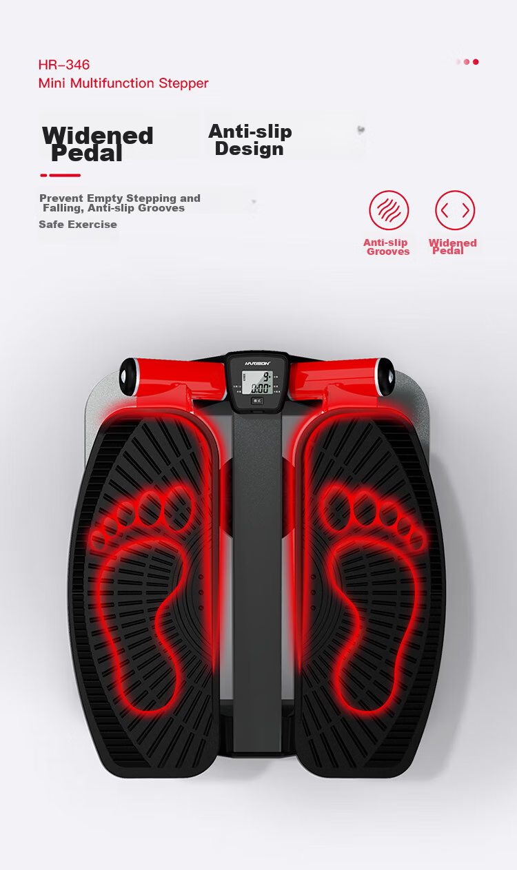 HARISON American Stepper, Home Mini Elliptical Machine, Foot Pedal Machine, Stair Climber, Fitness Equipment HR-346eco 8
