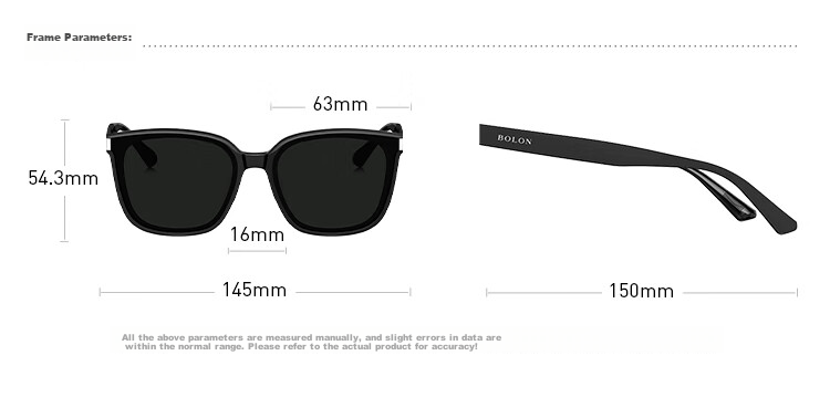 BOLON [Father's Day Gift] Versatile Sun Protection Sunglasses, Windproof Driving Glasses, Trendy BL3151A12 9