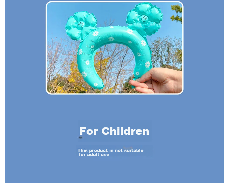 Jingtang Cartoon Balloon Decorations, Sunflower And Daisy Handheld Sticks, Headbands, Hair Accessories, Birthday Party Supplies, Kindergarten Activities, Scene Setup 9
