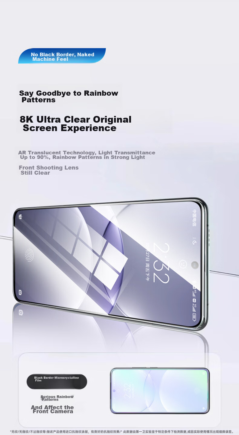 DIVI [Official Recommendation | 2 Pieces] Screen Protector for Huawei Nova14/13/nova12/11, Curved Full Coverage Soft Film, HD Anti-Fingerprint Smooth Non-Tempered Glass 13