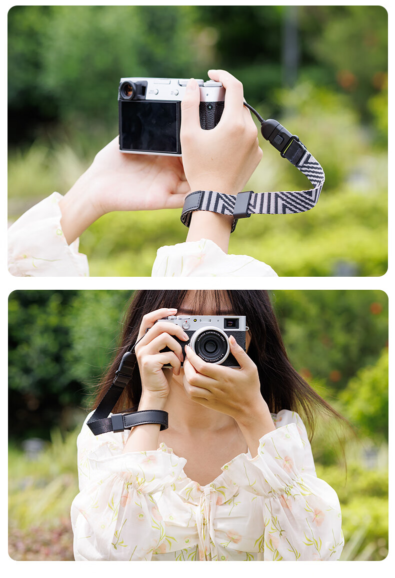JJC Camera Wrist Strap, Quick-Release Wrist Strap, Suitable for Canon R50 R10 R6 Second Generation, Nikon Z50 Z30 Z5, Sony A7M4 A7C2, Fuji DSLR Mirrorless Camera Accessories 15