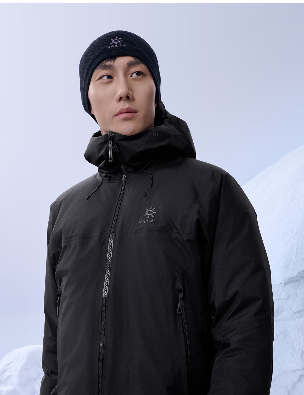 KAILAS Aspen Men's Hard Shell Down Jacket 700 Fill Power Goose Down Graphene Warmth FLT 3L Water-Repellent Down 3