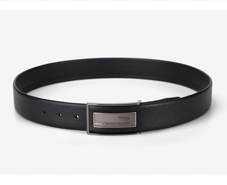 CROCODILE Top-Grain Leather Fashion Buckle Men's Belt Versatile Youth Waistband Birthday Gift for Boyfriend 3572 8