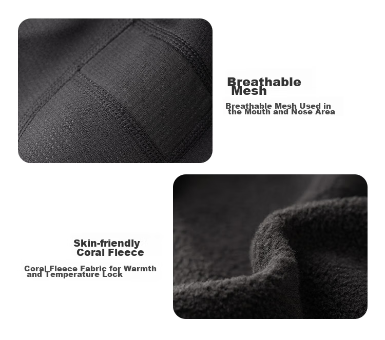 Move Iron Autumn And Winter Fleece Warm Head Cover for Electric Scooters, Motorcycles, Bicycles, Outdoor Cycling Windproof And Warm Riding Cap 10