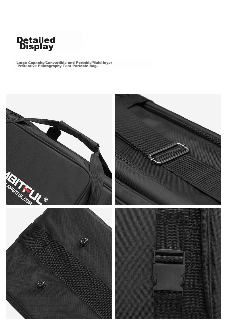 AMBITFUL 105cm Photography Kit Bag, Tripod Bag, Flash Kit Box, Large Medium Small Portable Storage Bag, Thickened Handbag, Light Stand Bag, Outdoor Portable Case 10