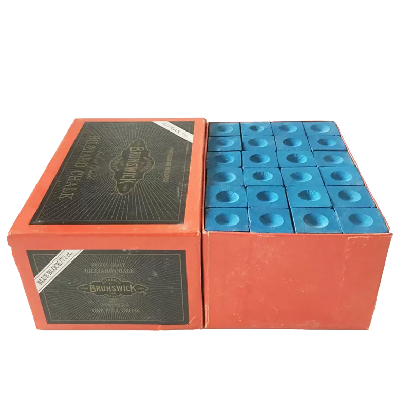 Duweike Billiard Cue Chalk Powder, Large Box, Gun Cleaning Powder, Professional Snooker Accessory, 72 Pieces, Oil-Based