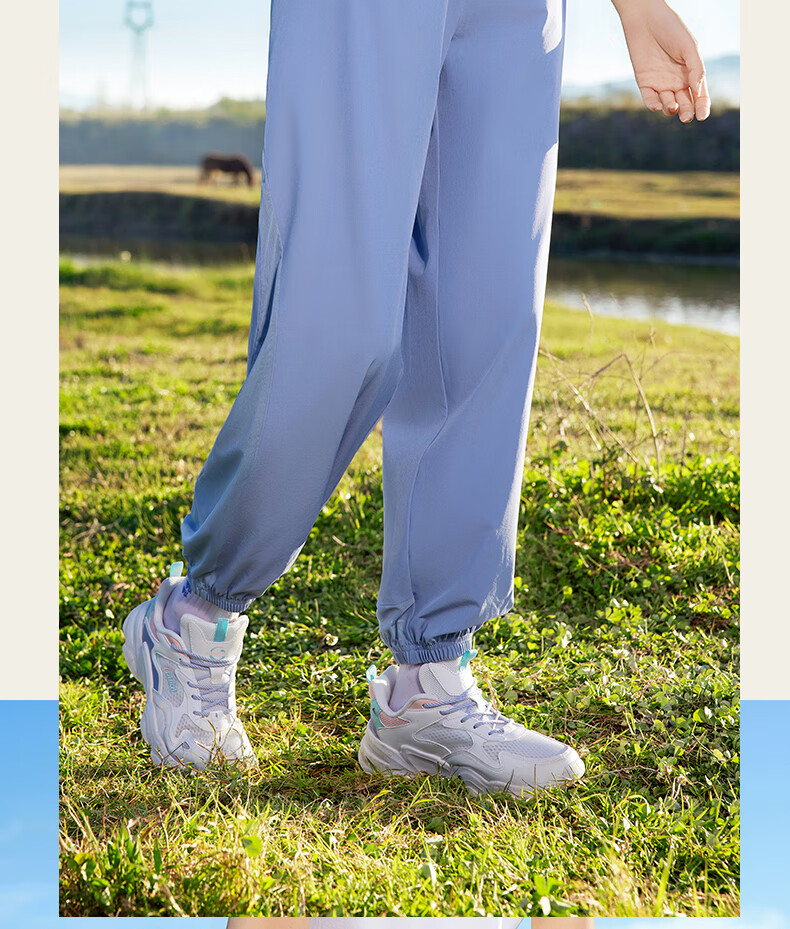 361° Women's Sports Pants Spring Summer Quick-Dry Jogger Casual Loose Running Yoga Fitness Pants 662614707-5 21