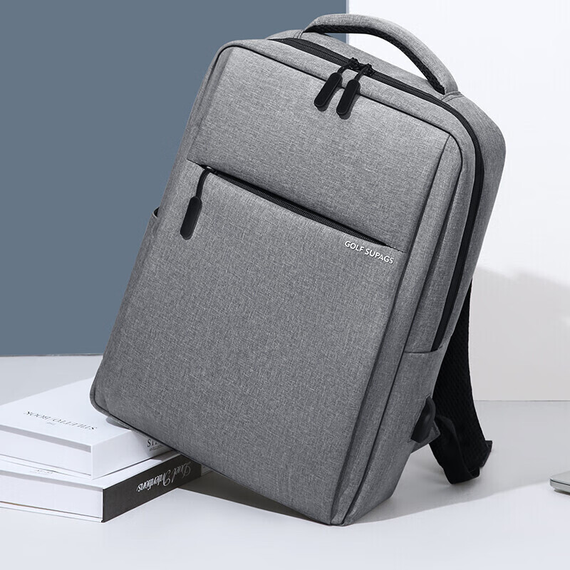 GOLF Backpack for Men, Korean-Style Simple Design, 15.6-Inch Laptop Bag, Fashionable Student Backpack, Business Travel Bag for Men And Wome