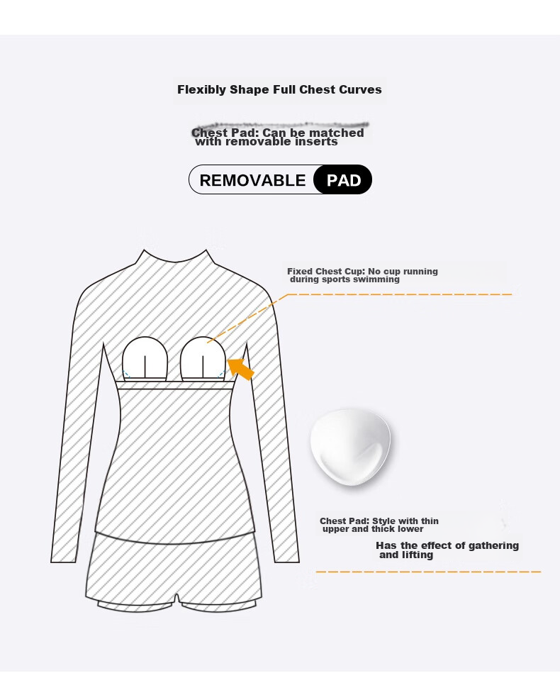 BALNEAIRE [Yu Wenwen's Style] Surfing Fashion Two-Piece Swimsuit, Beach Swimwear, Sun Protection, Chlorine Resistant, 83749 L 11