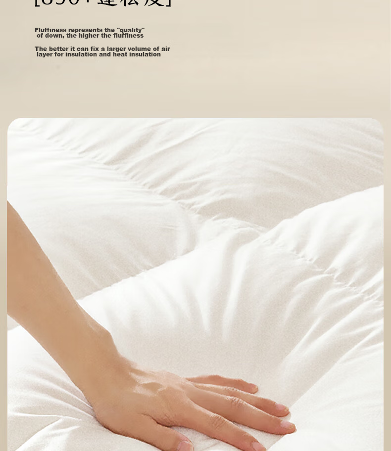 Interlagos 98% White Goose down Duvet, 180 Count Cotton Fabric, Imported from Japan, Winter Comforter 1200g, Thickened Version, 200*230 5