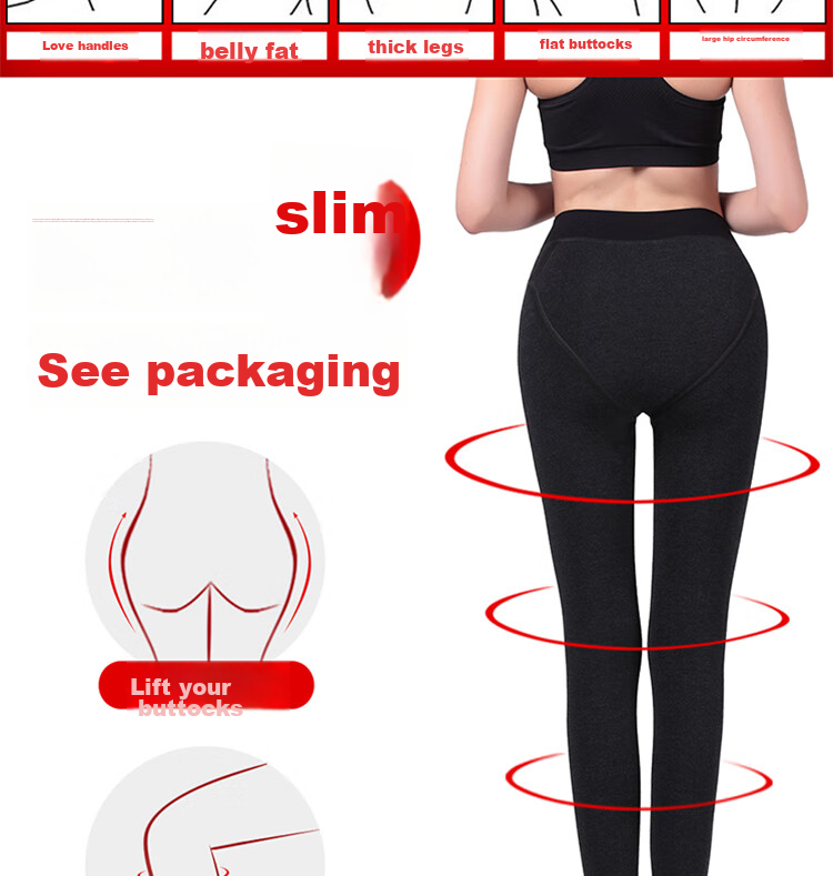 Afandi Thick Warm Pants And Socks for Women, Comfortable Cotton-Like Fleece Slimming Base Layer Leggings And Socks [2024 Fall New Product] 4