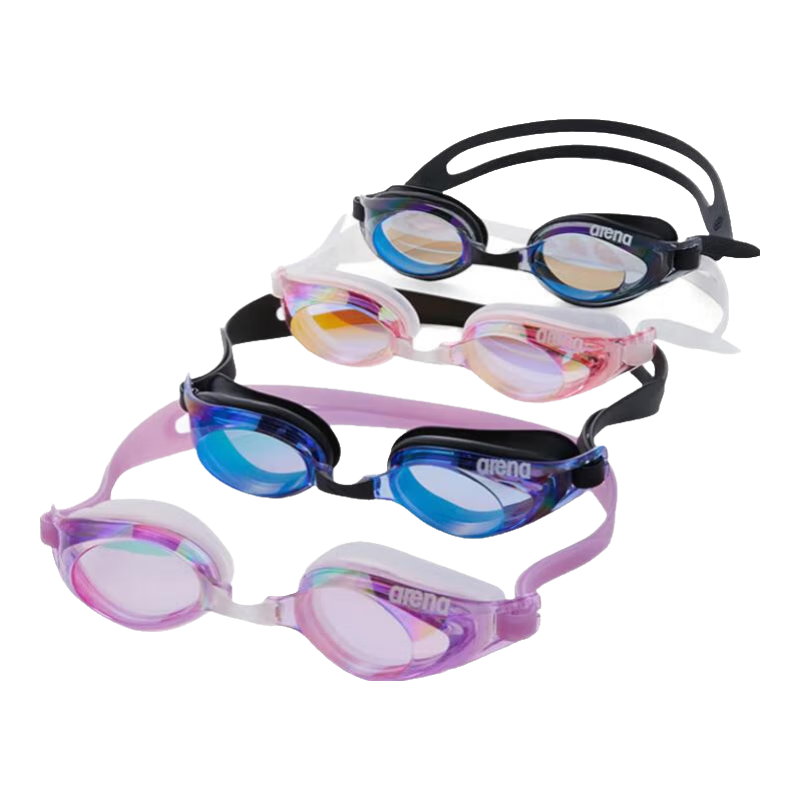 Arena Swimming Goggles, Imported High-Definition Anti-Fog Pioneer Small Shell Coated Series Goggles, Comfortable, Leak-Proof, Professional Training