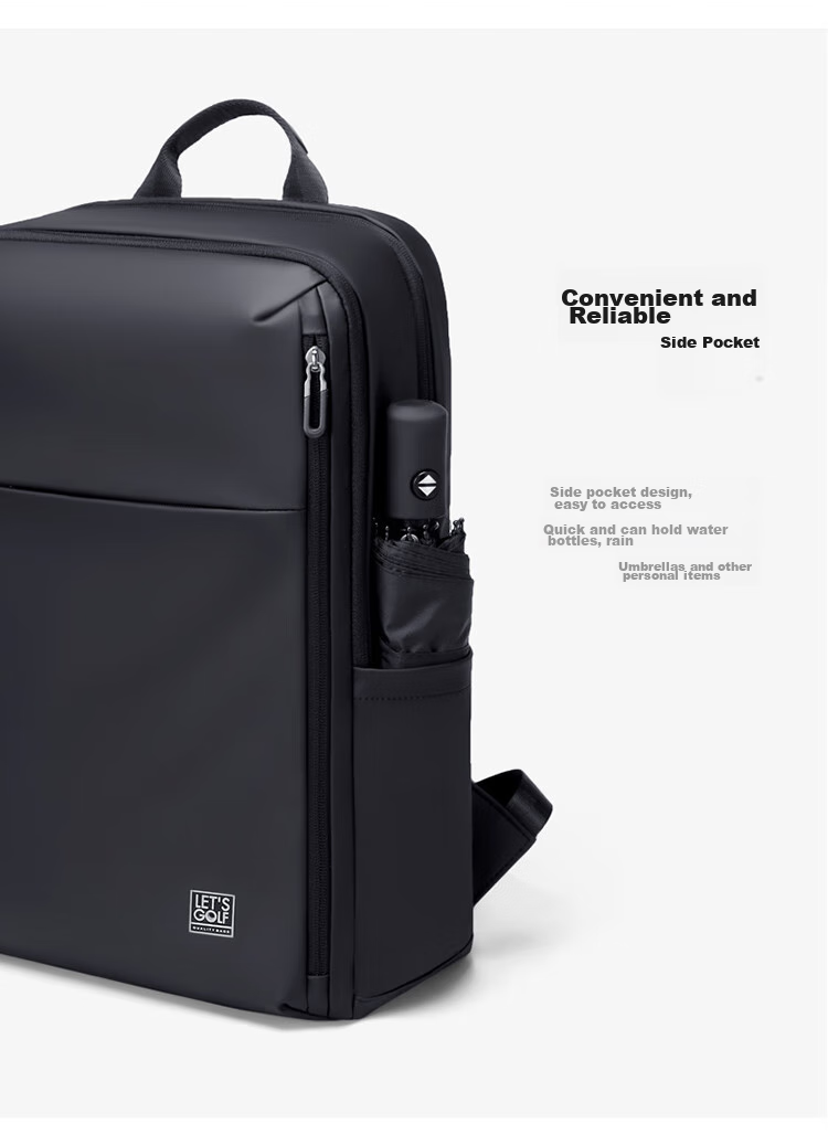 GOLF Backpack for Men, 15.6-Inch Laptop Bag, Multi-Compartment Lightweight Business Casual Travel Backpack for Students 10