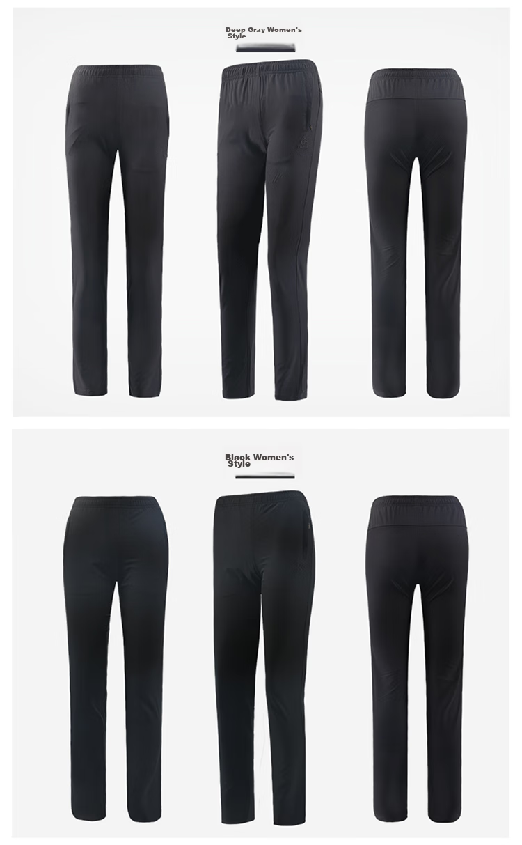 TECTOP Quick-Dry Pants, Men's And Women's Outdoor Solid Color Drawstring Trousers, Durable Fast-Drying Pants 80936 Women's Black XXXL 17