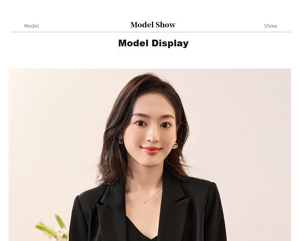Chushen Short Blazer for Women, Versatile Double-Breasted Suit Jacket, Petite Short Coat Top S13JF453 Size 2XL 14