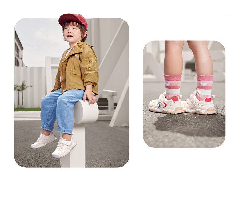 Carter Rabbit Baby Toddler Walking Shoes Spring New Children's Shoes Kindergarten Kids White Shoes 1-3 Years Functional Stable Shoes X4CE024 14
