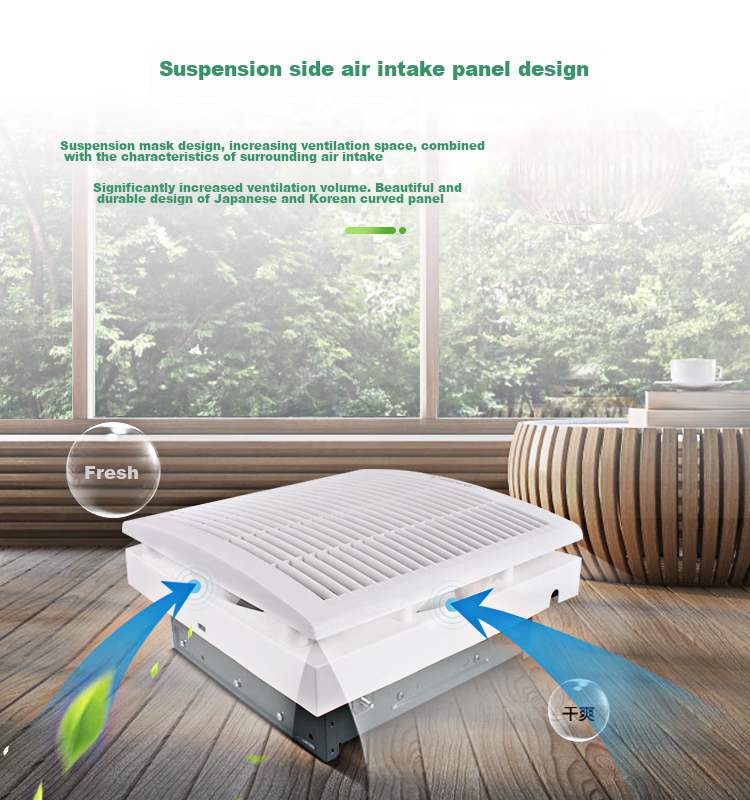 JINLING Exhaust Fan for Kitchen And Bathroom Ventilation, Wall And Window Mounted Powerful Extractor Fan, 6-Inch APB15-3 10