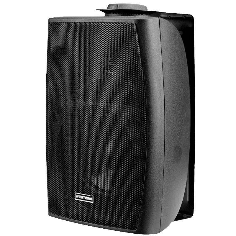 Westin Ceiling Speaker Home Theater Wall-Mounted Speaker Constant Voltage Speaker B04 Black 1pc Commercial Public Address System for School Supermarket Store Peak Power 20W