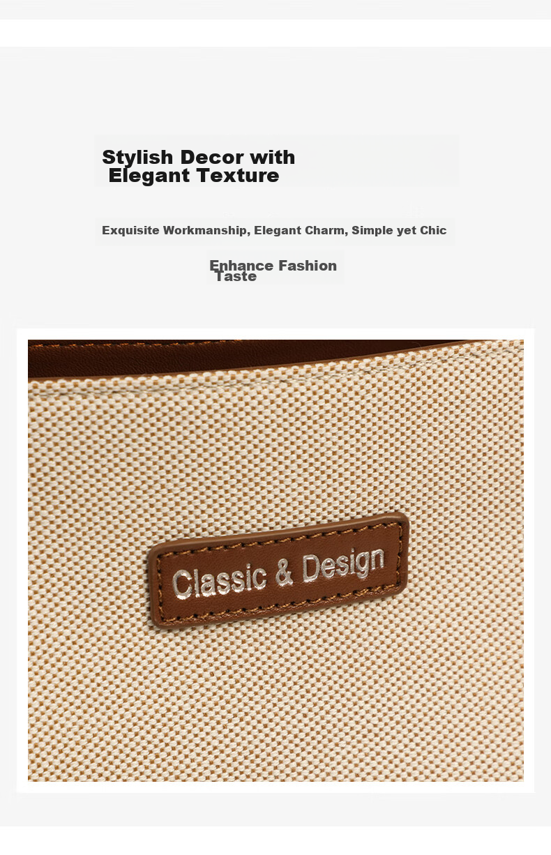 Aiqinghai Handbag, Women's Tote Bag, Shoulder Bag, Brand Large Capacity Handbag, Birthday Mother's Day Gift, Practical Present for Mom 4