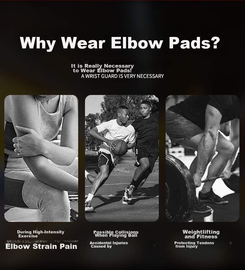 LP Fitness Elbow And Hand Support for Men, Compression Wrist Wrap Elastic Band for Strength Training, Squats, Bench Press, Deadlifts Protective Gear 2