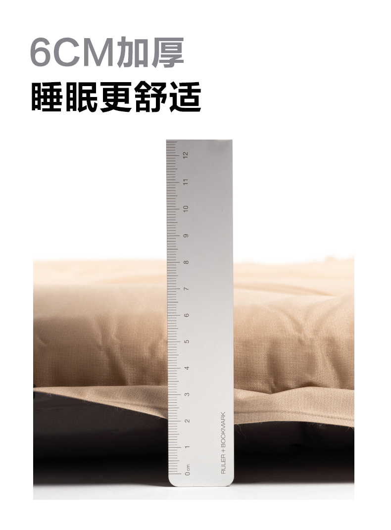 MOBIGARDEN Moisture-Proof Mat, Outdoor Camping Splicing Pillow Double Automatic Inflatable Mat, NX19663004, Warm Sand Color 4