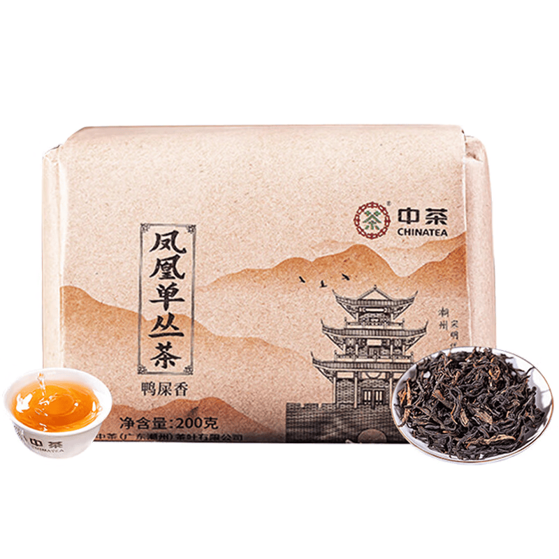 中茶茶叶乌龙茶凤凰单枞单丛茶鸭屎香 传统纸包200g中粮