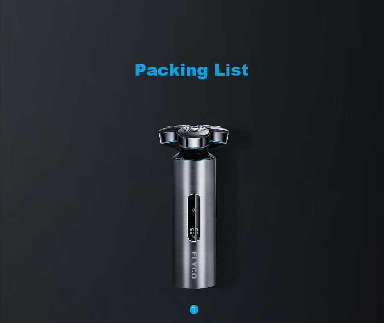 FLYCO [Recommended by Wang Yibo] Men's Electric Shaver FS988 Birthday And Holiday Gift for Boyfriend, Father, Or Dad 30