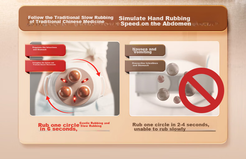 Keaiyuansu Small Suspended Pot, Stone Abdominal Massager, Automatic Stomach And Intestine Massager, Automatic Belly Kneading Device, Peristaltic Weight Loss Aid, Bowel Movement Promoter 21