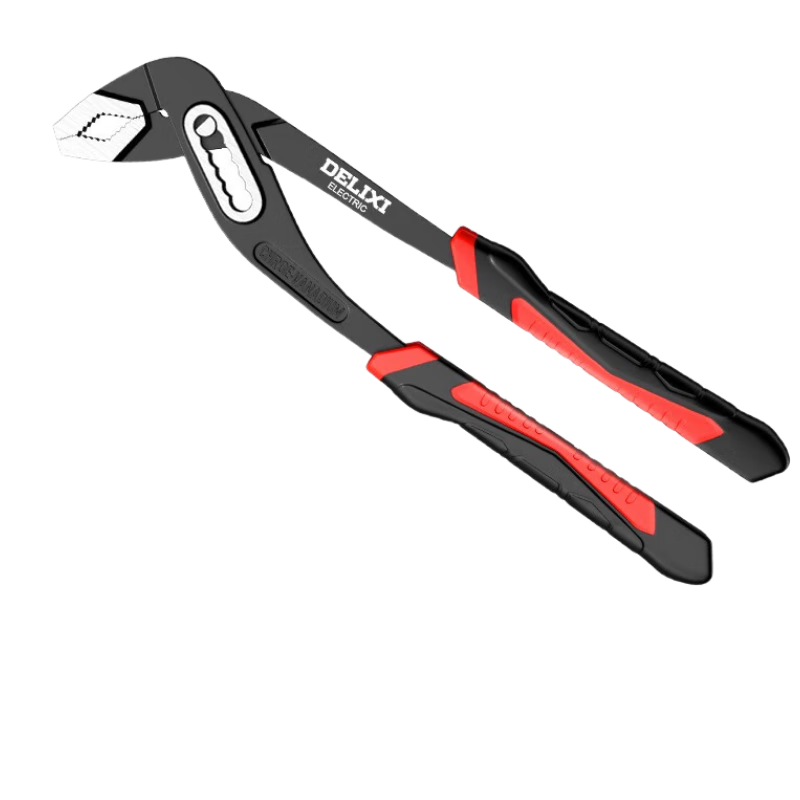 DELIXI ELECTRIC Multi-Function Water Pump Pliers, Pipe Wrench, Large Opening Adjustable Wrench, Professional Flagship Model [7 Adjustment Levels - 12 Inch]