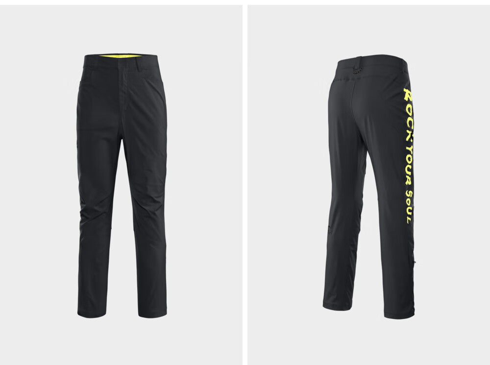KAILAS Kailas 9a Men's Quick-Dry Climbing Pants Outdoor Breathable Stretch Water-Repellent Durable Narrow-Leg Cropped Pants 12