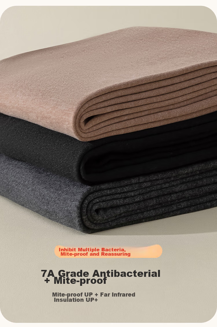 LangSha Thermal Underwear, Warm Fleece-Lined Men's Inner Wear, Tight-Fitting Winter And Autumn Pants, High-Waist Line Pants, Cashmere Base Layer Pants 14