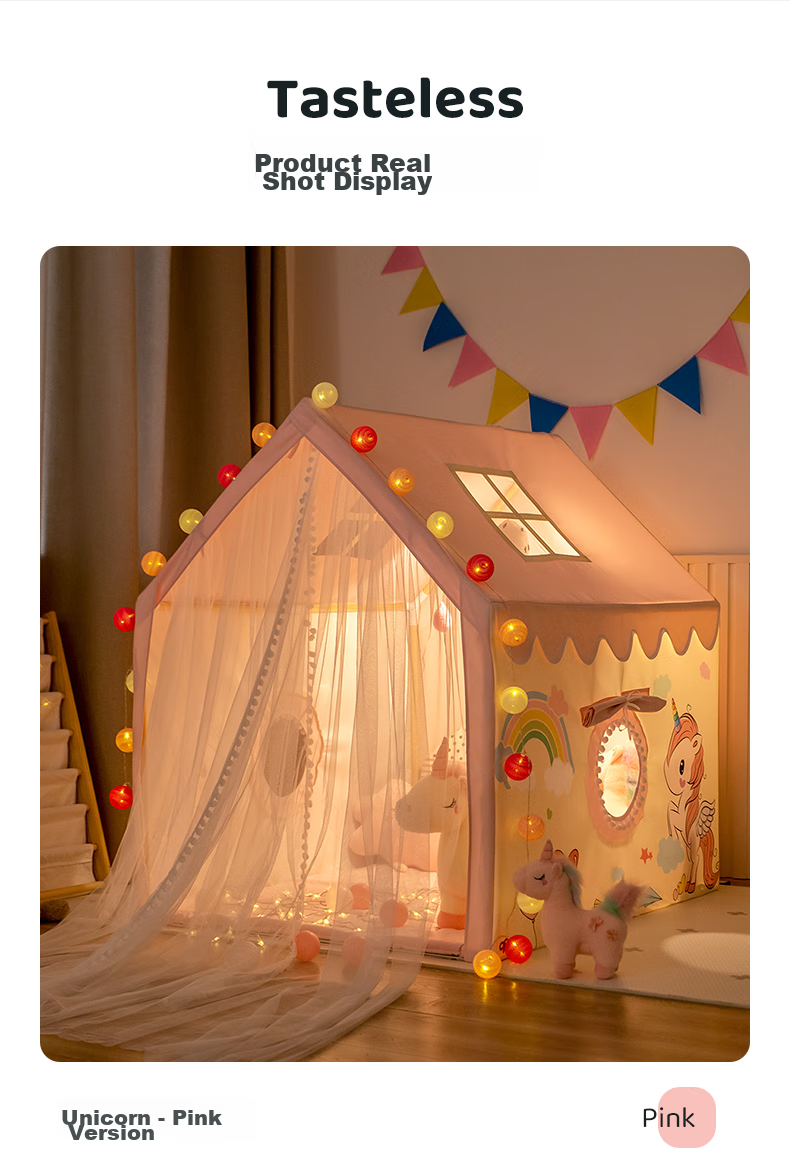 Little Dove Children's Tent Indoor Playhouse/Boys And Girls Princess House Toy Astronaut (Pillow Not Included) 12
