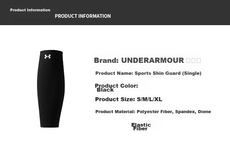 Under Armour Sports Knee Support Socks, Knee Brace for Basketball, Protective Gear for Men And Women, Fitness Training Running Soccer, Black M Size 1
