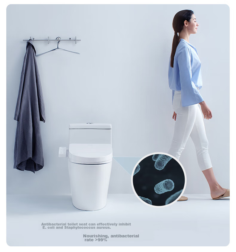 SMARTMI 2Pro Sensor Smart Toilet Seat with Warm Air Drying, Heating, Automatic Sensor, Antibacterial Toilet Cover 10