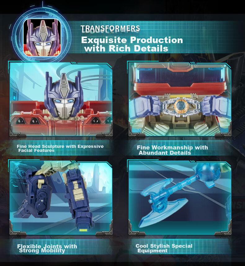 Transformers Children's Toy for Boys, Studio Series Deluxe "Transformers: Origins" Shockwave G2196 4