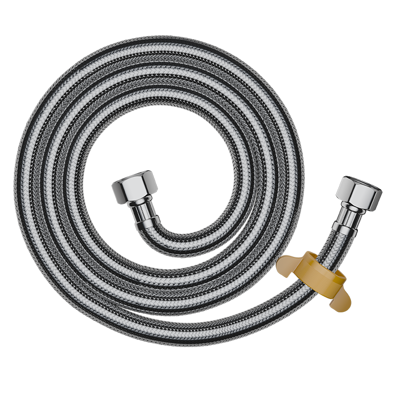 CVBAB 304 Stainless Steel Water Pipe, 60CM Basin Toilet Inlet Hose, Double-Headed Water Supply Pipe, 1/2 Inch Cold And Hot Universal CV706